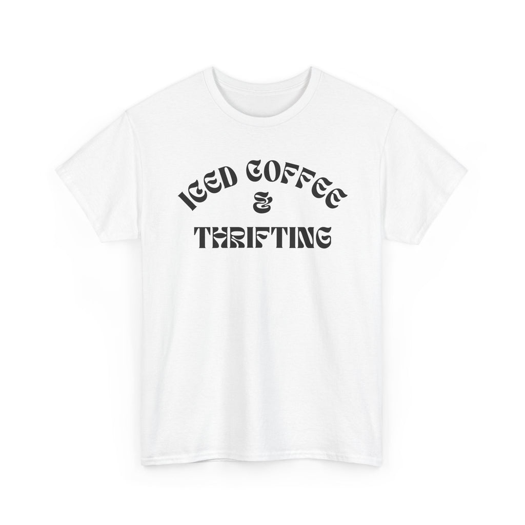 Iced Coffee & Thrifting Tee | Statement Wear