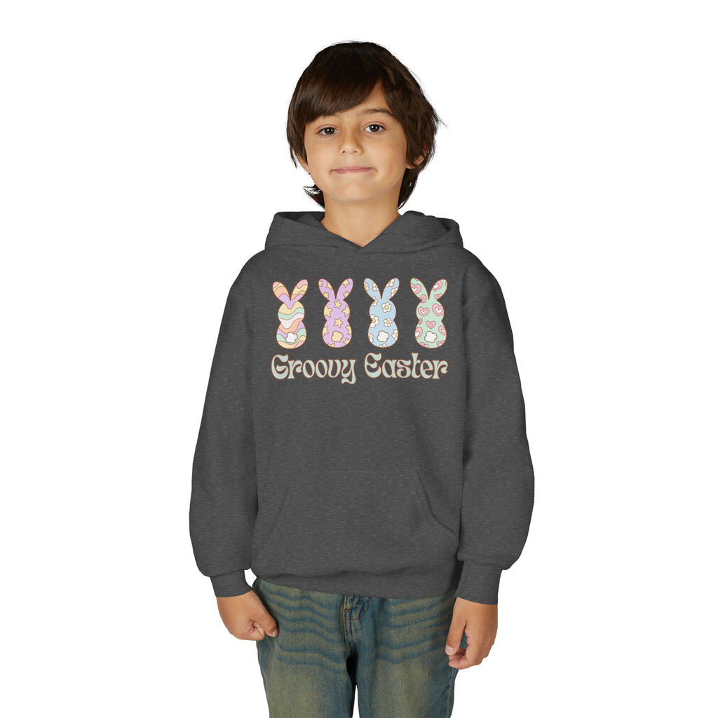 Groovy Easter Youth Hoodie | Holiday Fits