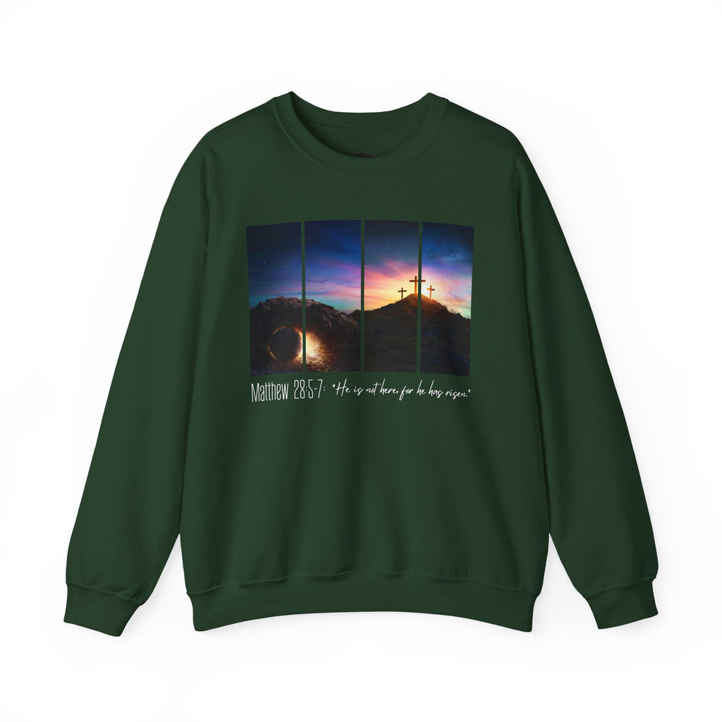 Easter "He is Risen" Crewneck | Holiday Fits