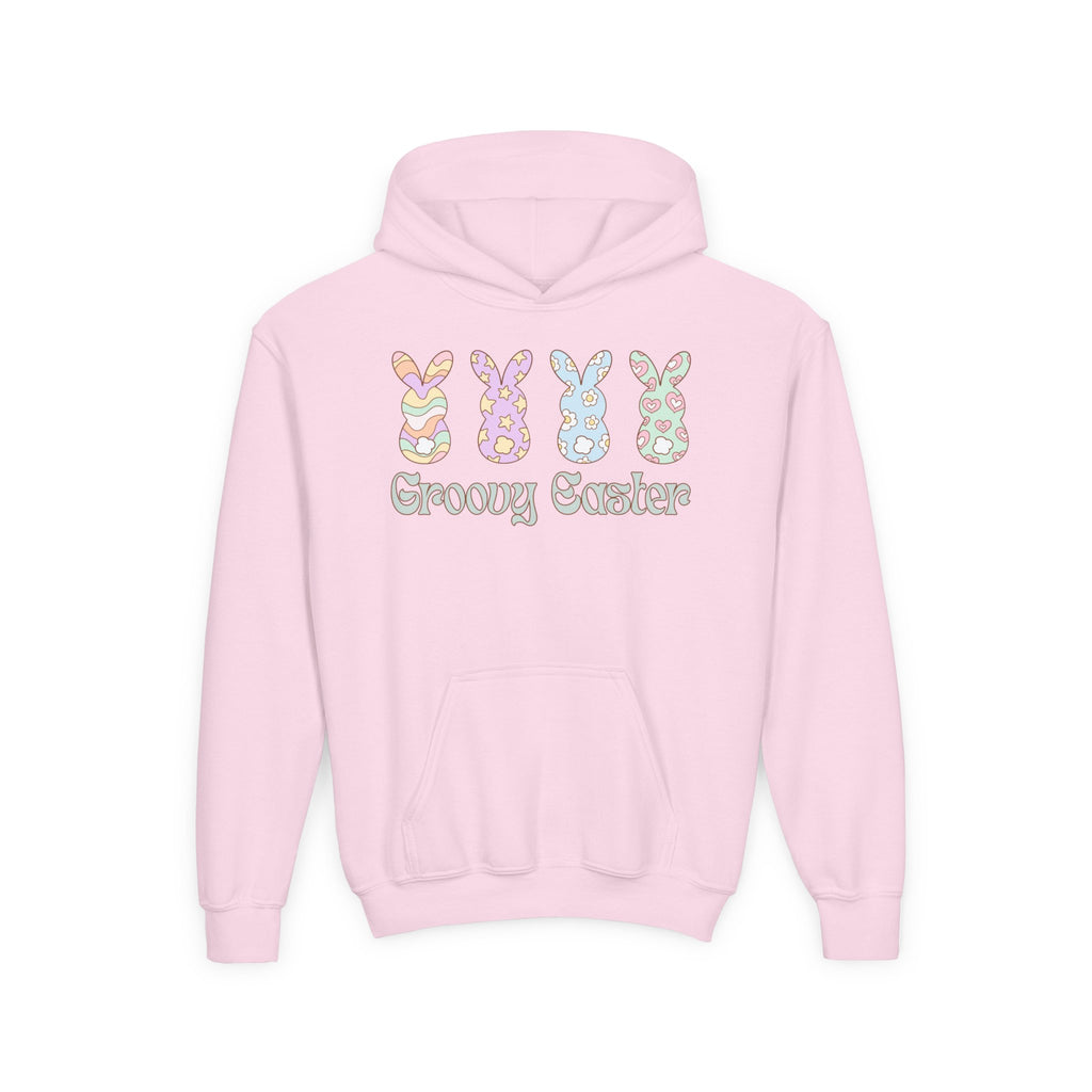 Groovy Easter Youth Hoodie | Holiday Fits