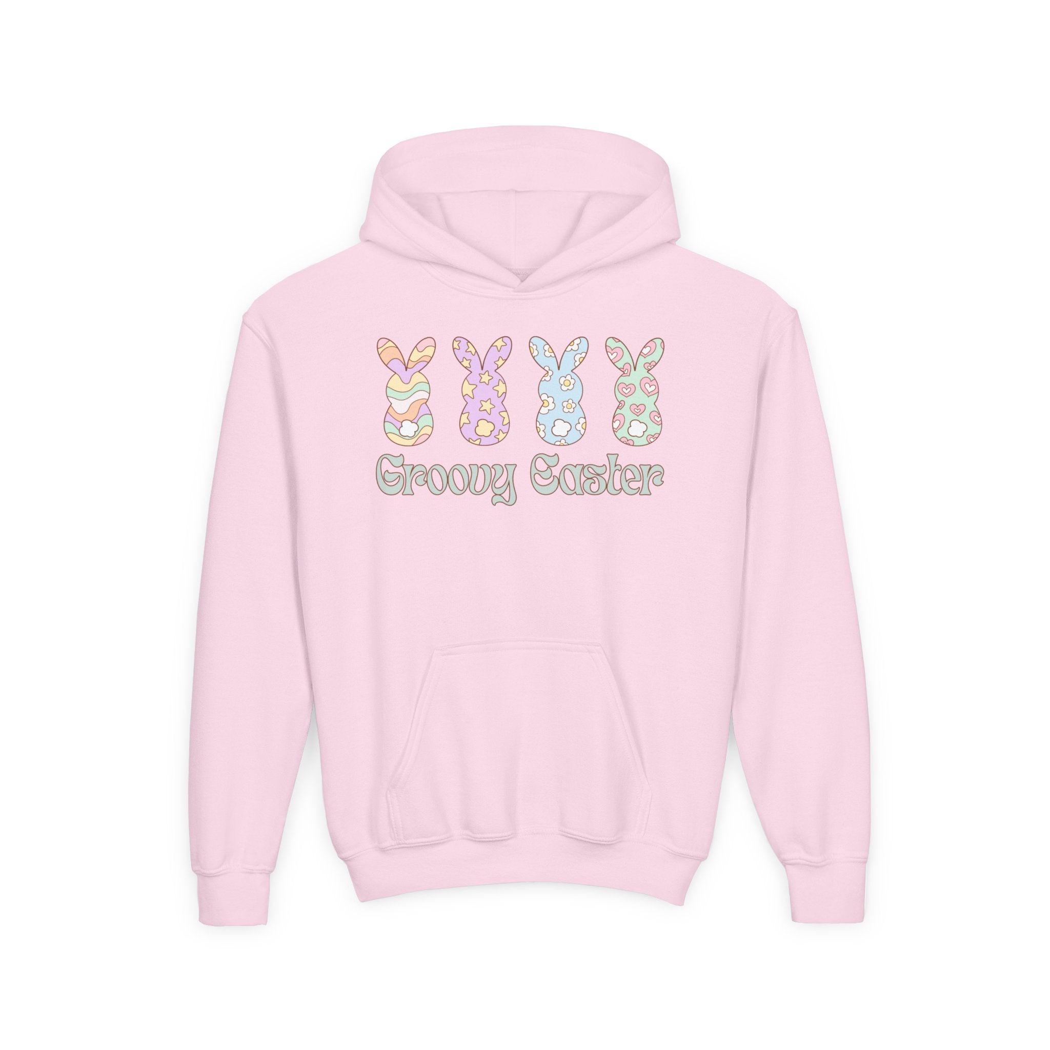 Groovy Easter Youth Hoodie | Holiday Fits