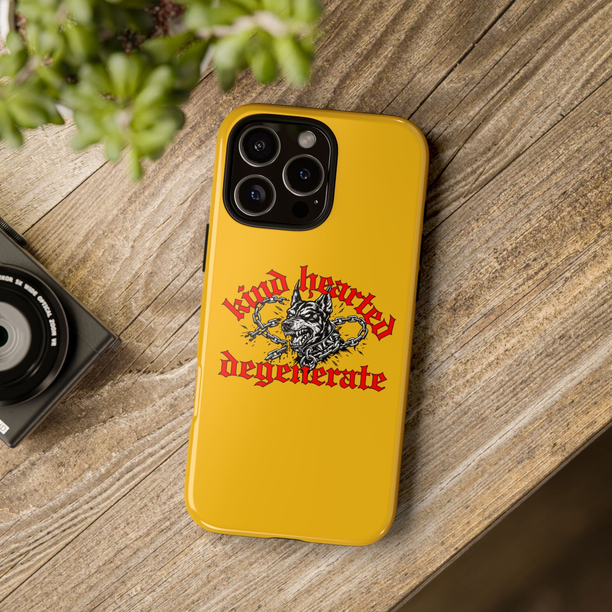 "Kind Hearted Degenerate" Phone Case | Statement Wear