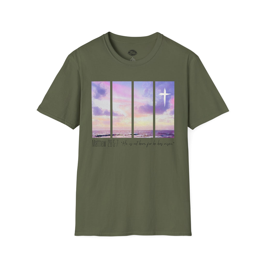 Easter "He is Risen" tee | Holiday Fits