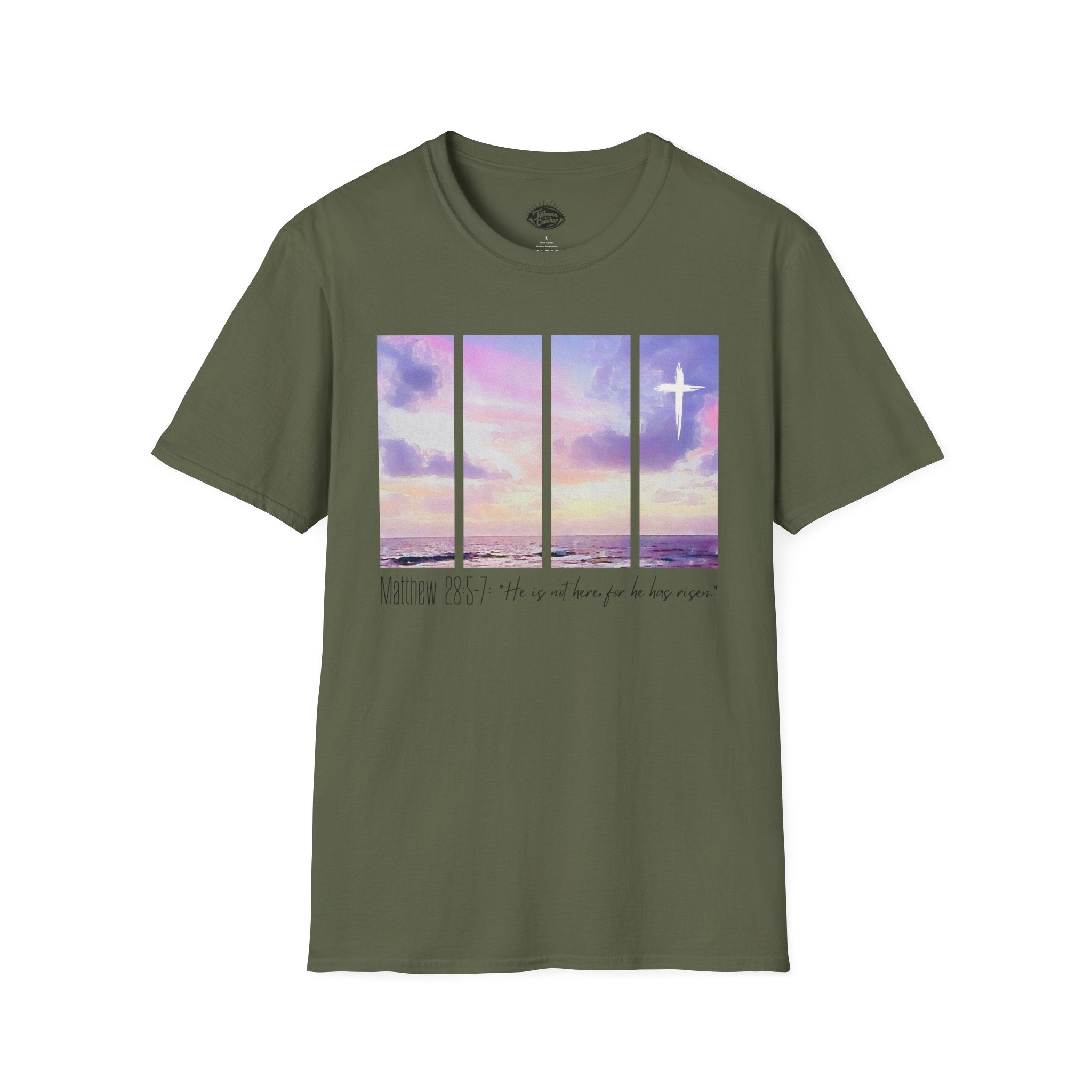 Easter "He is Risen" tee | Holiday Fits