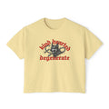 Kind Hearted Degenerate Crop Top | Statement Wear