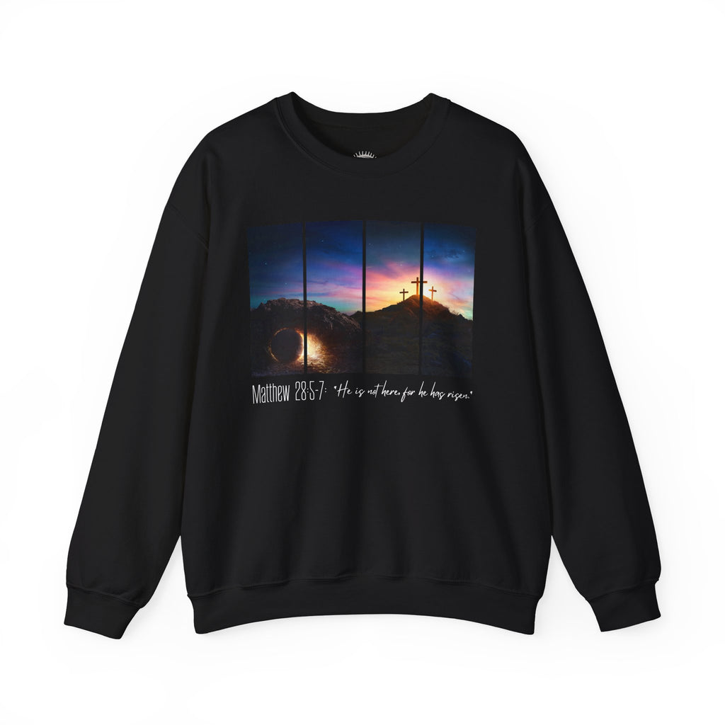 Easter "He is Risen" Crewneck | Holiday Fits