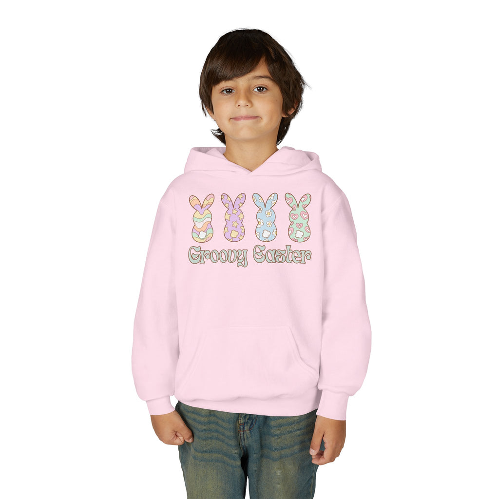 Groovy Easter Youth Hoodie | Holiday Fits