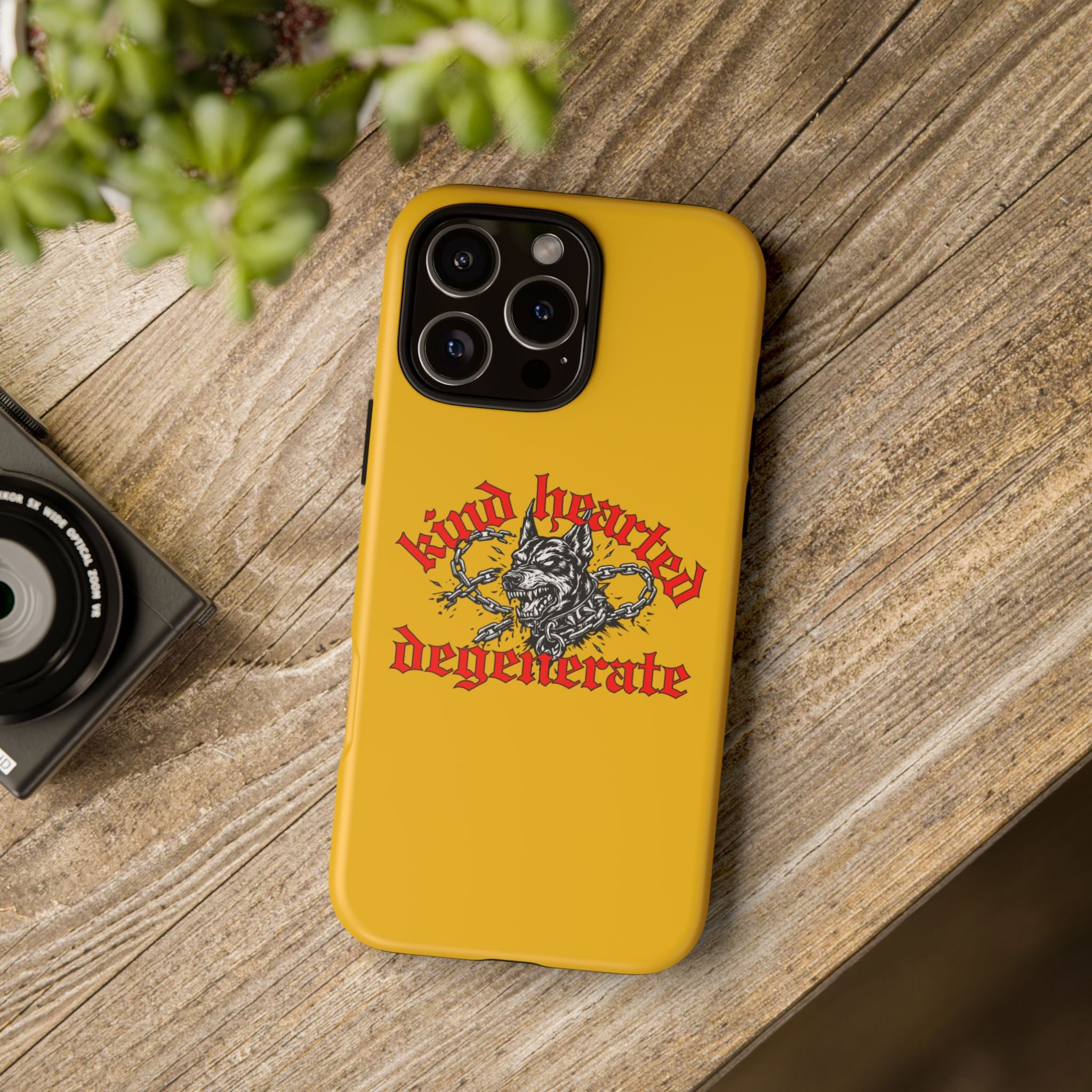 "Kind Hearted Degenerate" Phone Case | Statement Wear