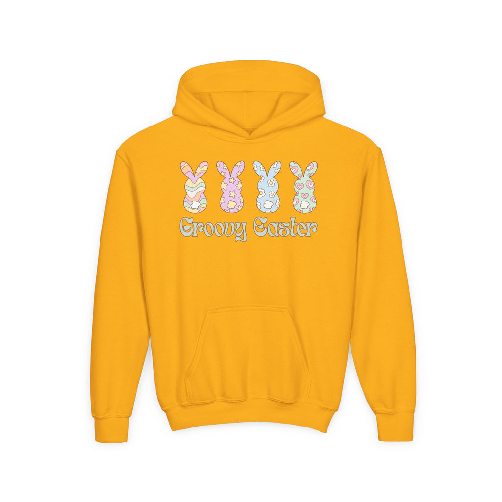 Groovy Easter Youth Hoodie | Holiday Fits