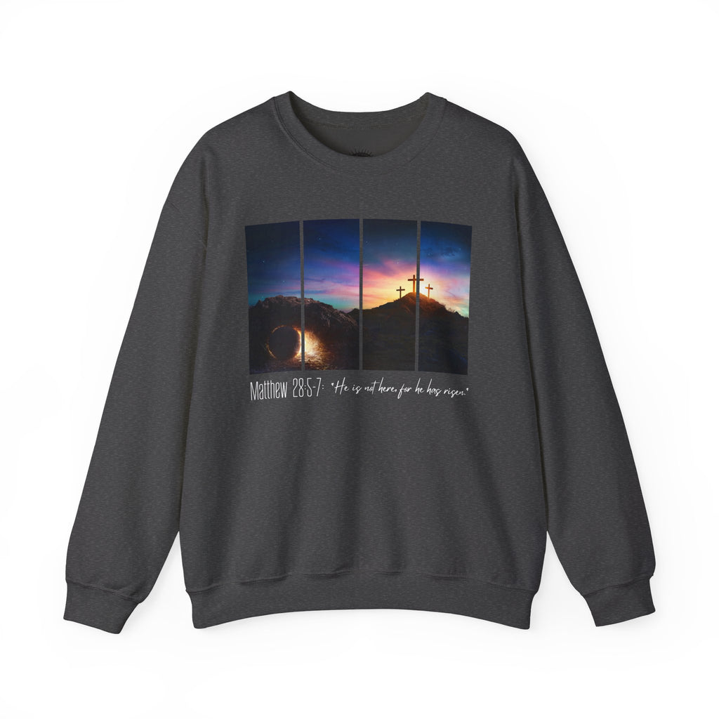 Easter "He is Risen" Crewneck | Holiday Fits