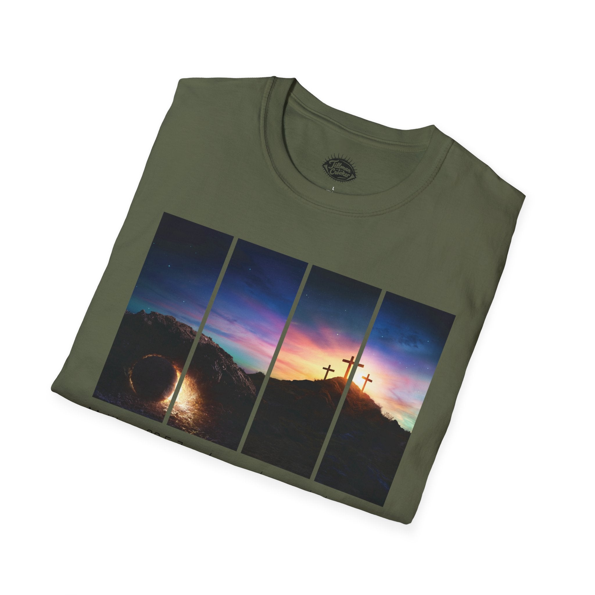 Easter "He is Risen" tee | Holiday Fits