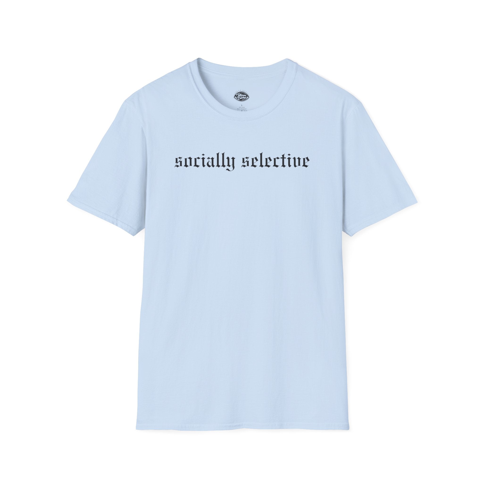 Socially Selective Tee | Statement Wear