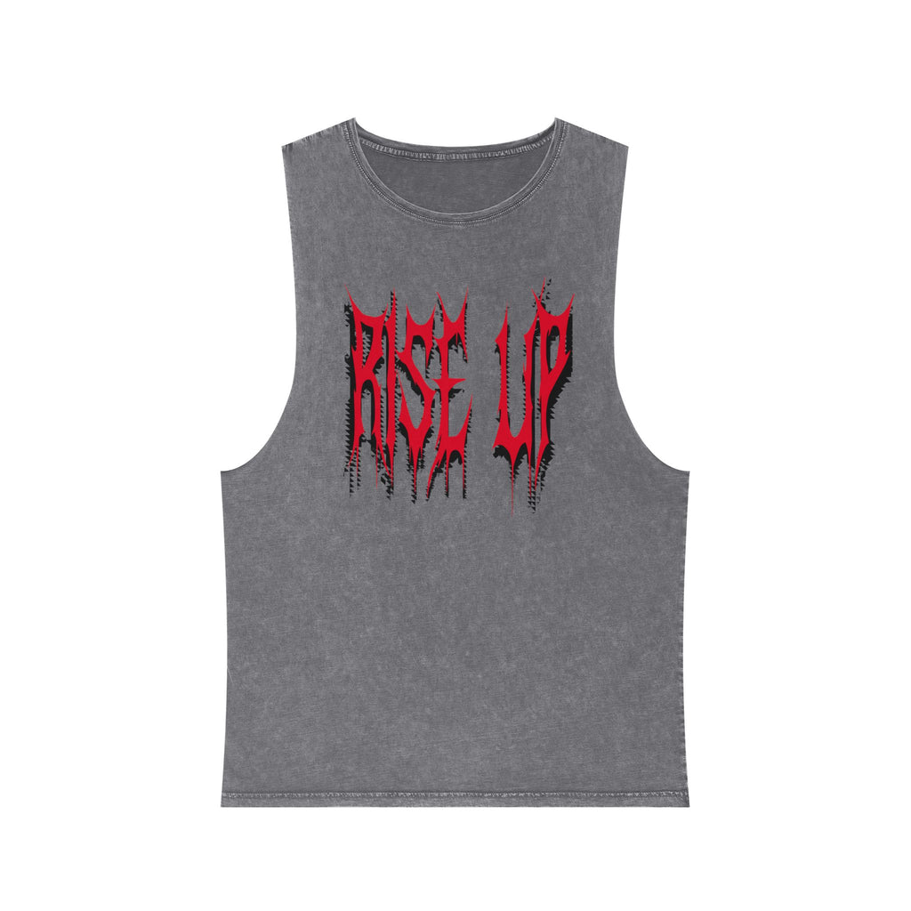Rise Up Stonewash Tank Top | Rise Up Active Wear