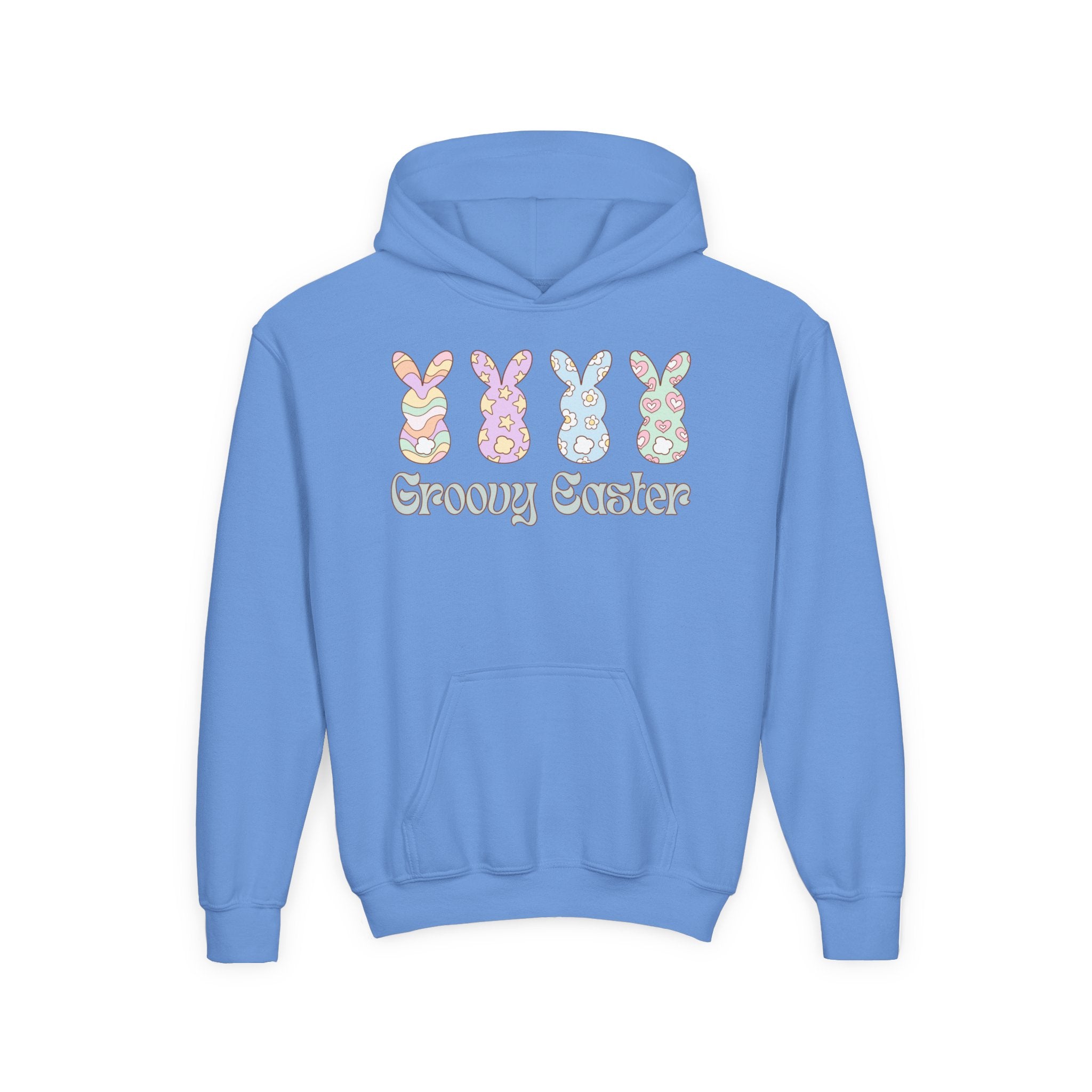Groovy Easter Youth Hoodie | Holiday Fits