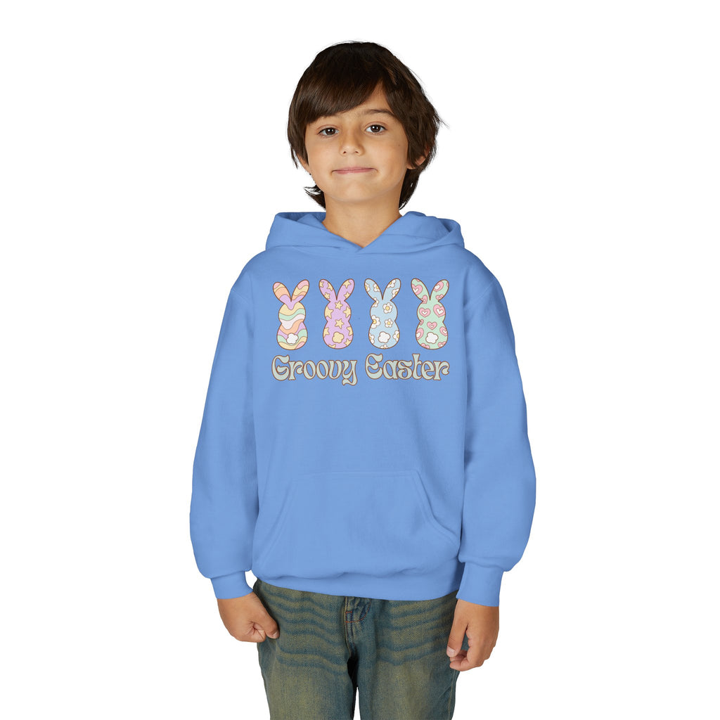 Groovy Easter Youth Hoodie | Holiday Fits