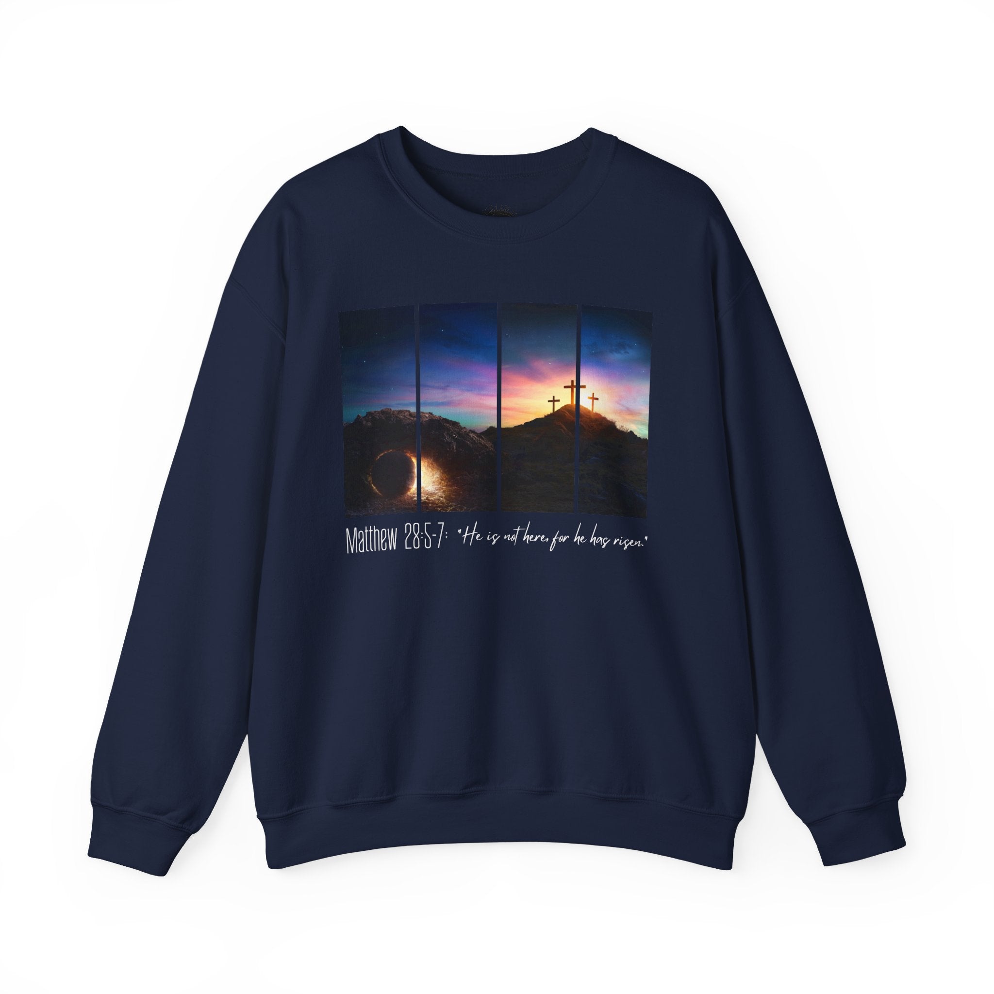Easter "He is Risen" Crewneck | Holiday Fits
