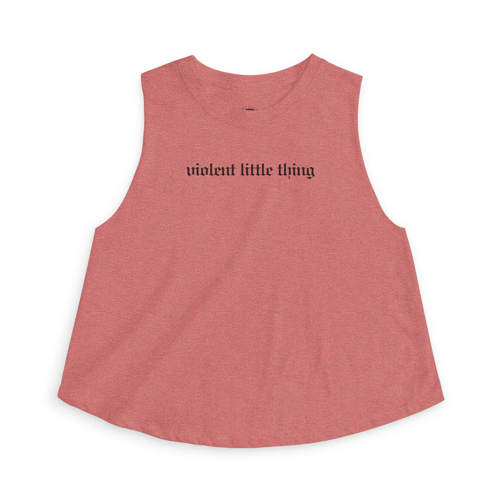 Violent Little Thing Crop Top | Statement Wear