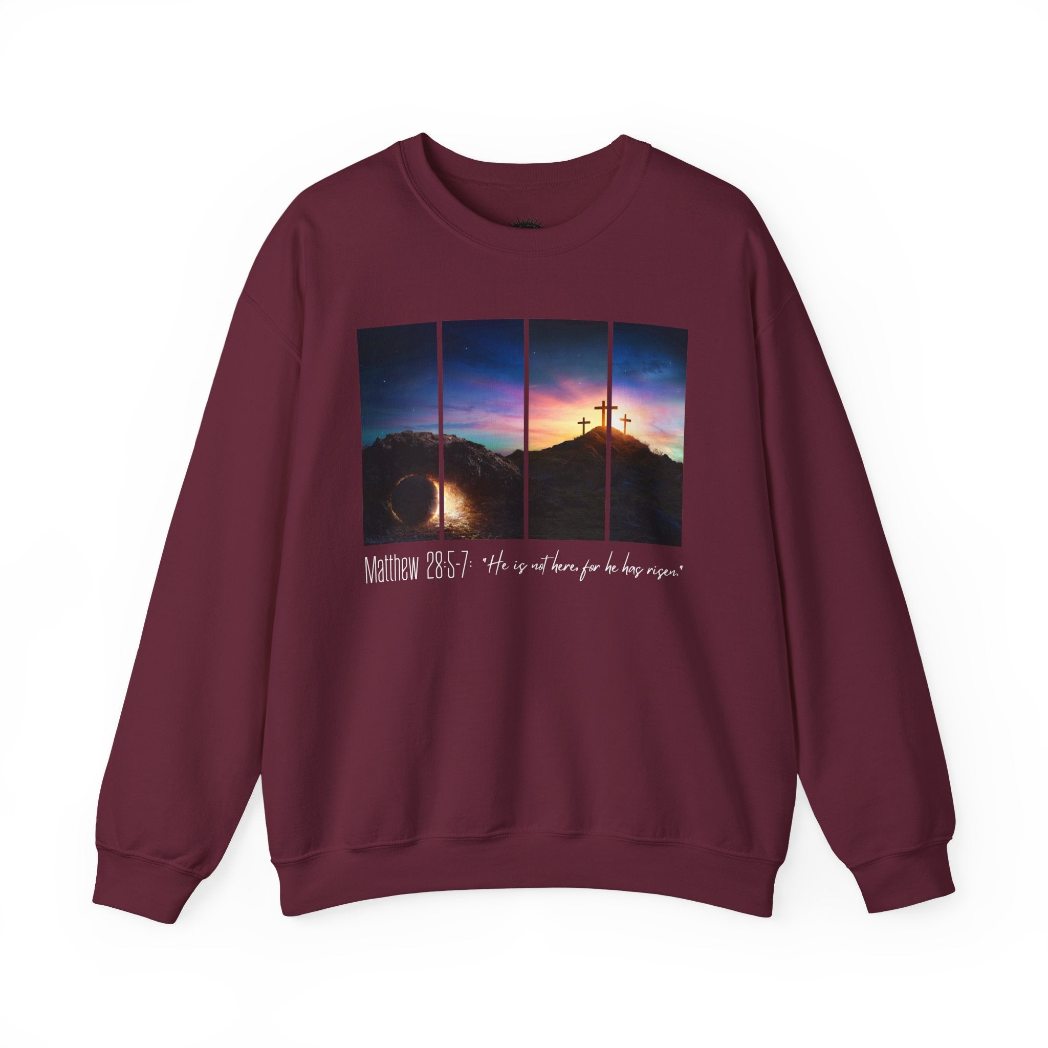 Easter "He is Risen" Crewneck | Holiday Fits