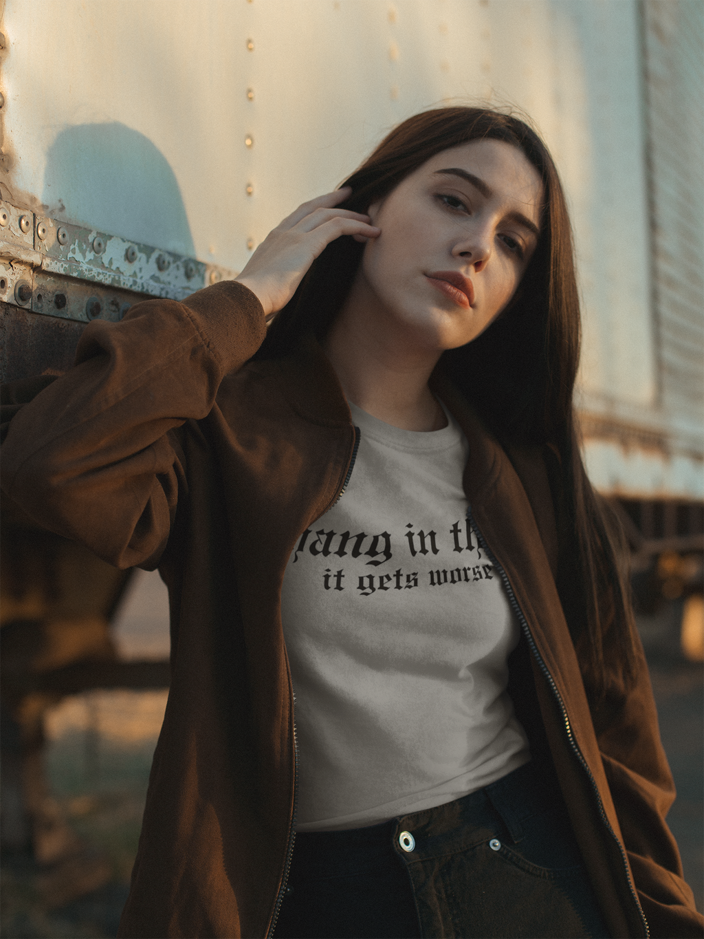 Hang In There Tee | Statement Wear