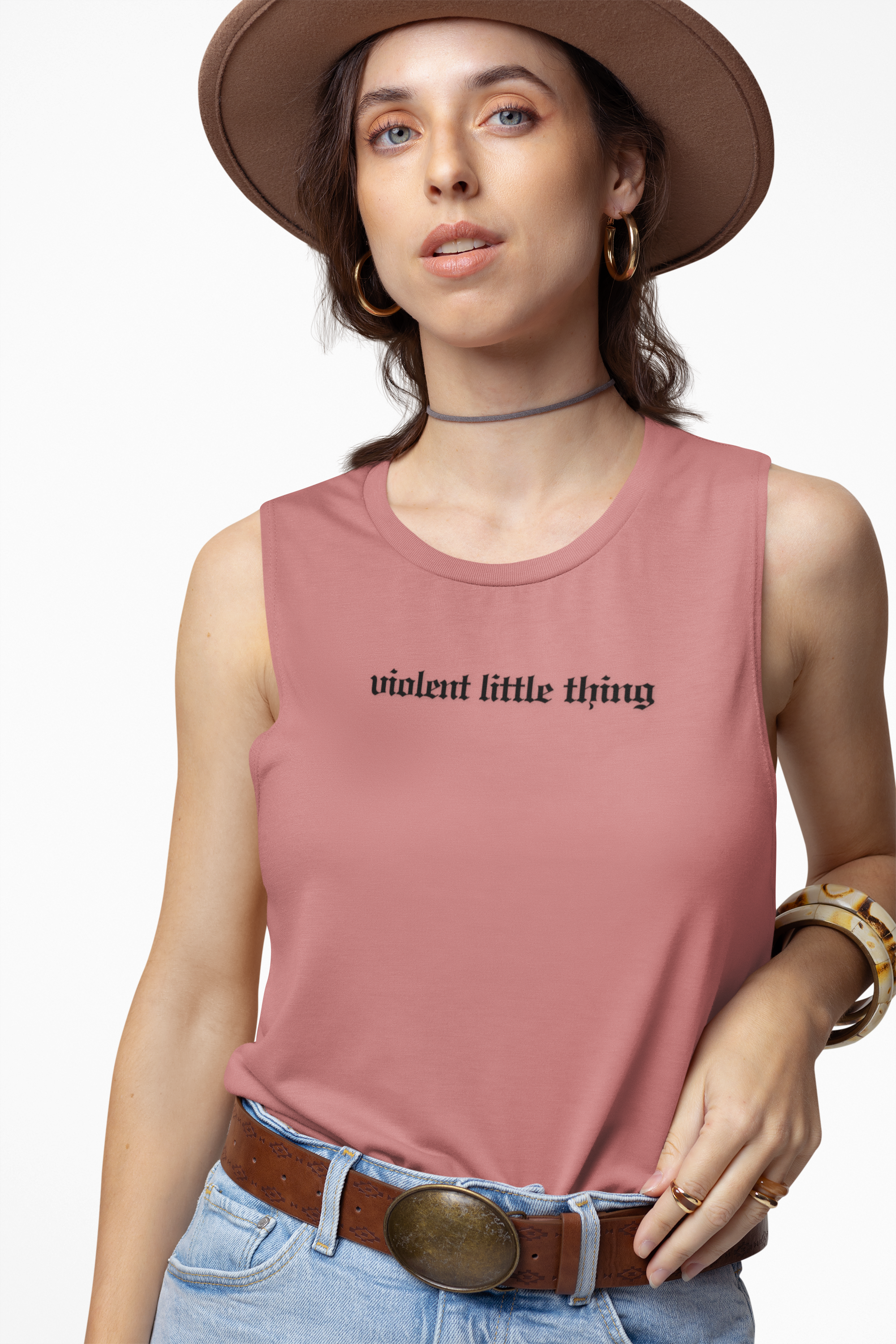 Violent Little Thing Crop Top | Statement Wear