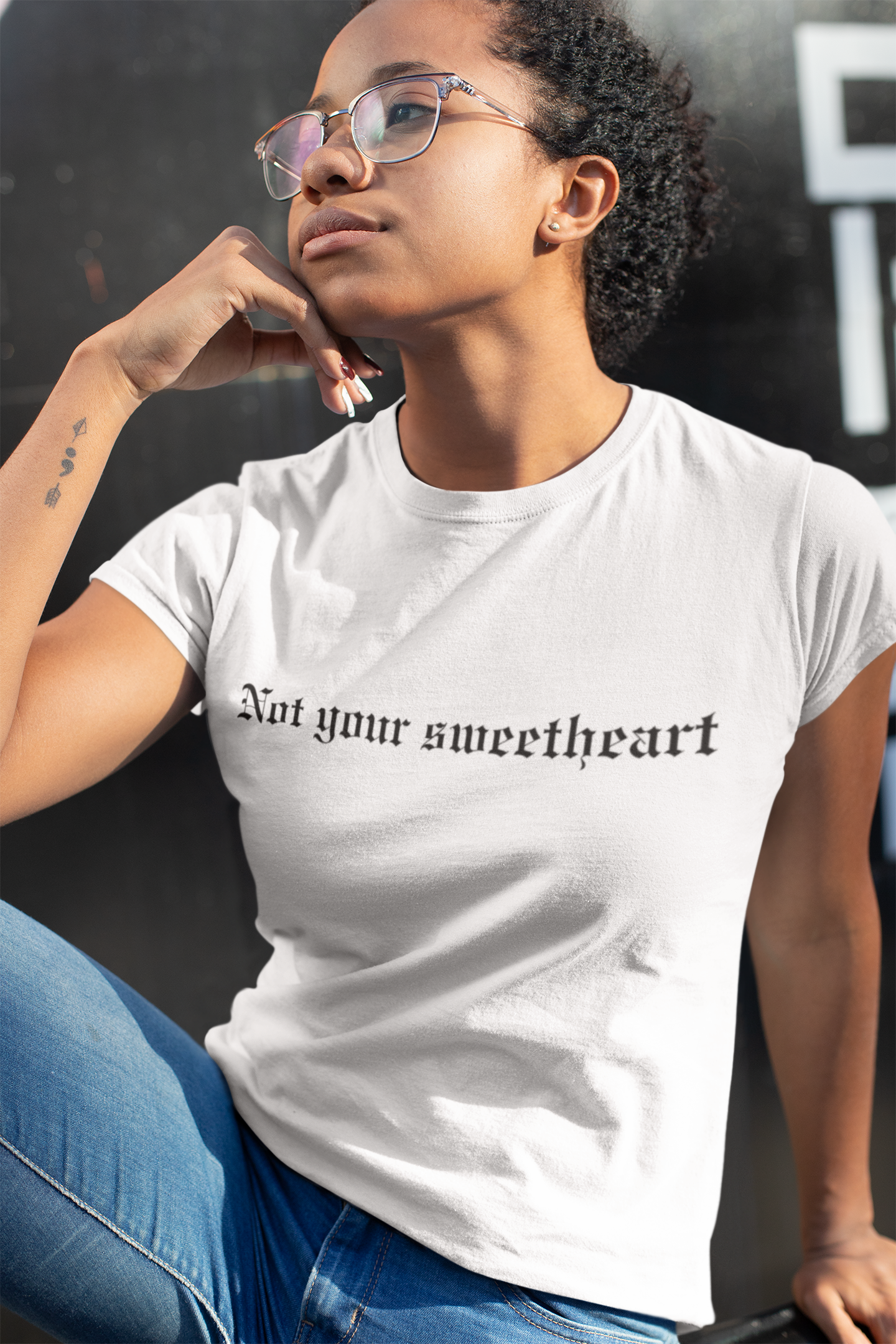 Not Your Sweetheart tee | Statement Wear