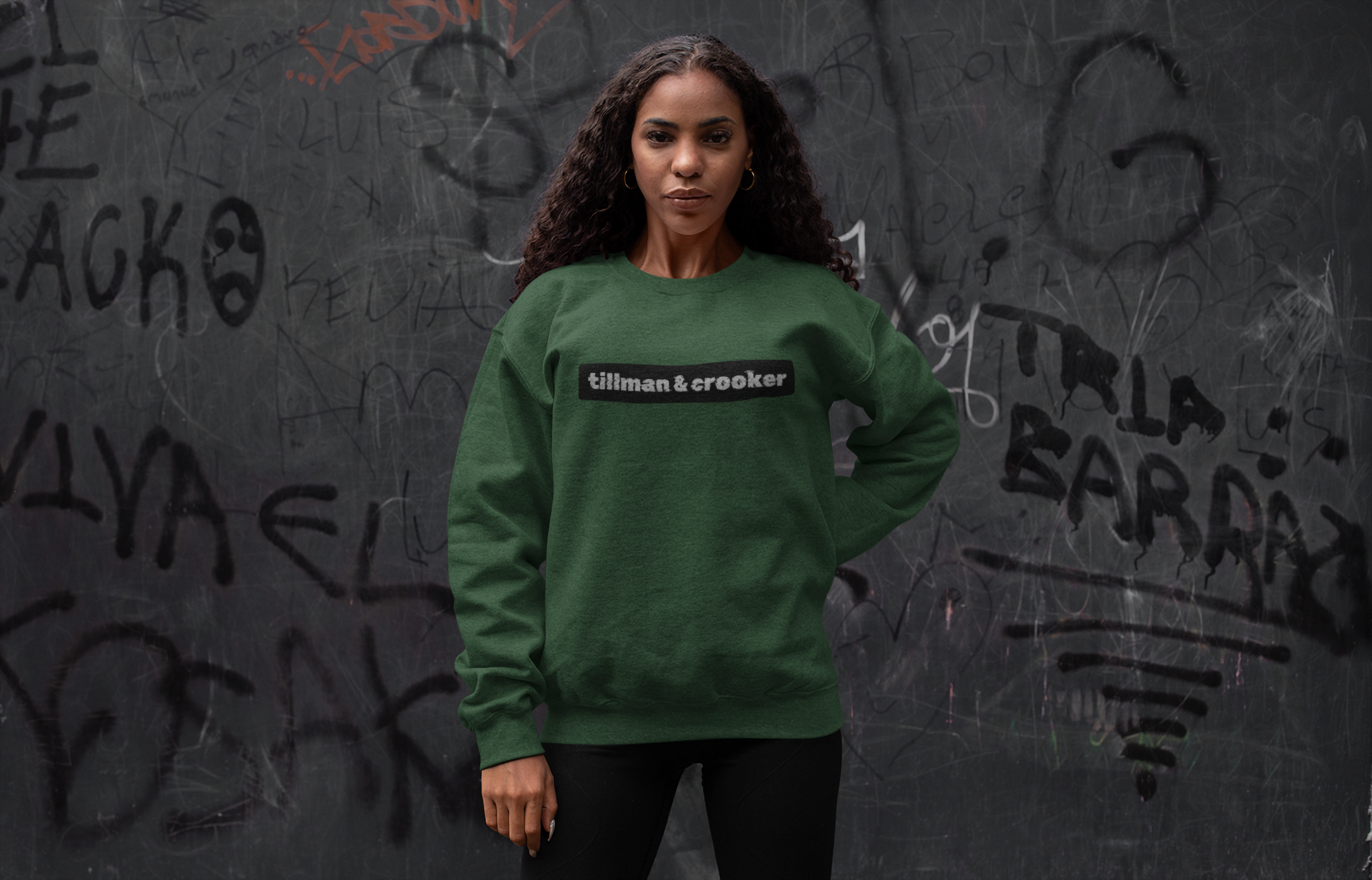 Tillman and Crooker logo Sweatshirt | T&C Collection
