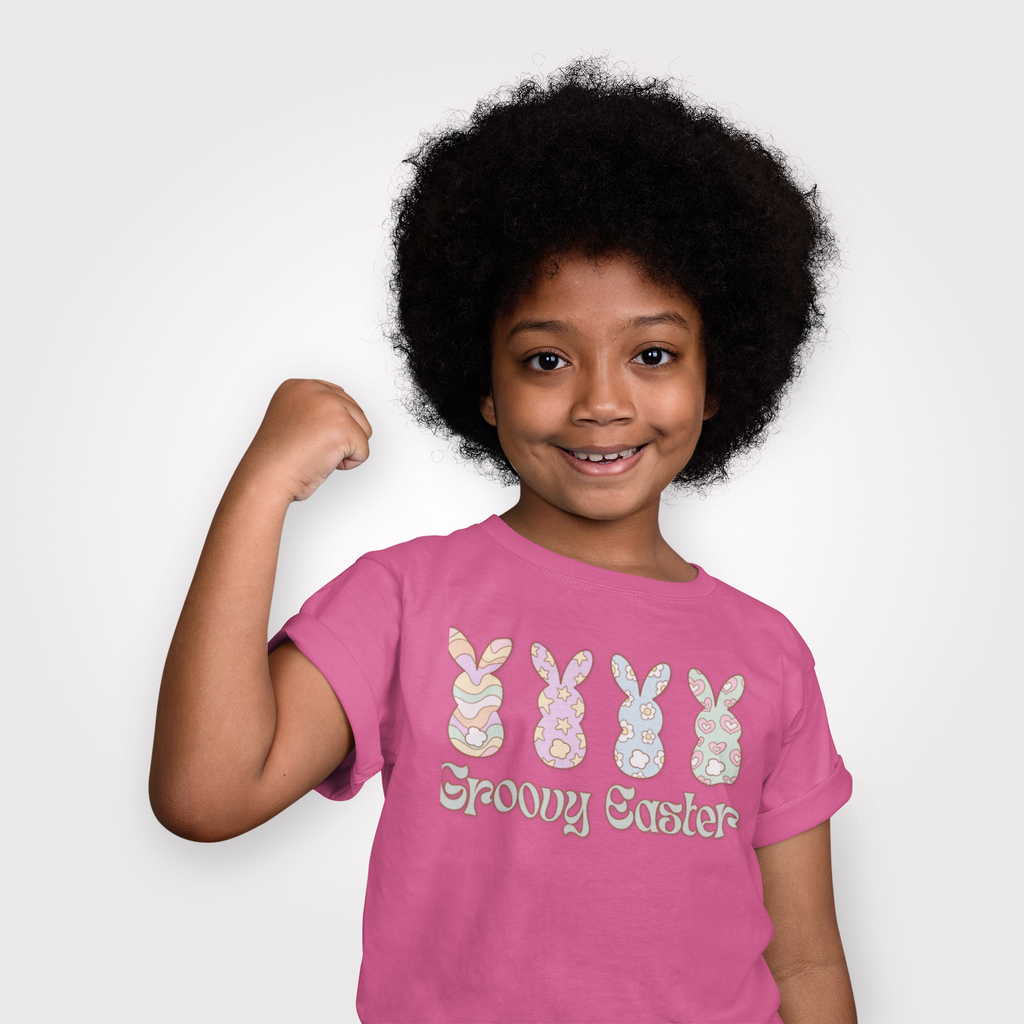 Groovy Easter Kids tee | Holiday Fits