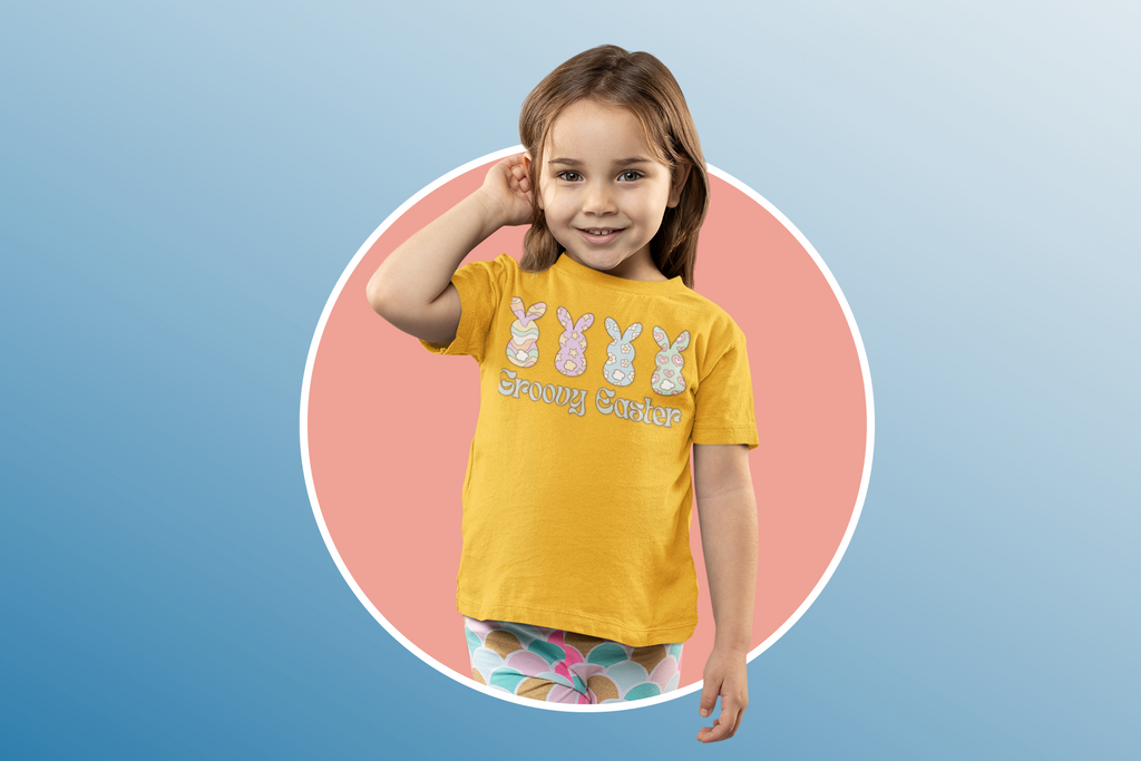 Groovy Easter Kids tee | Holiday Fits