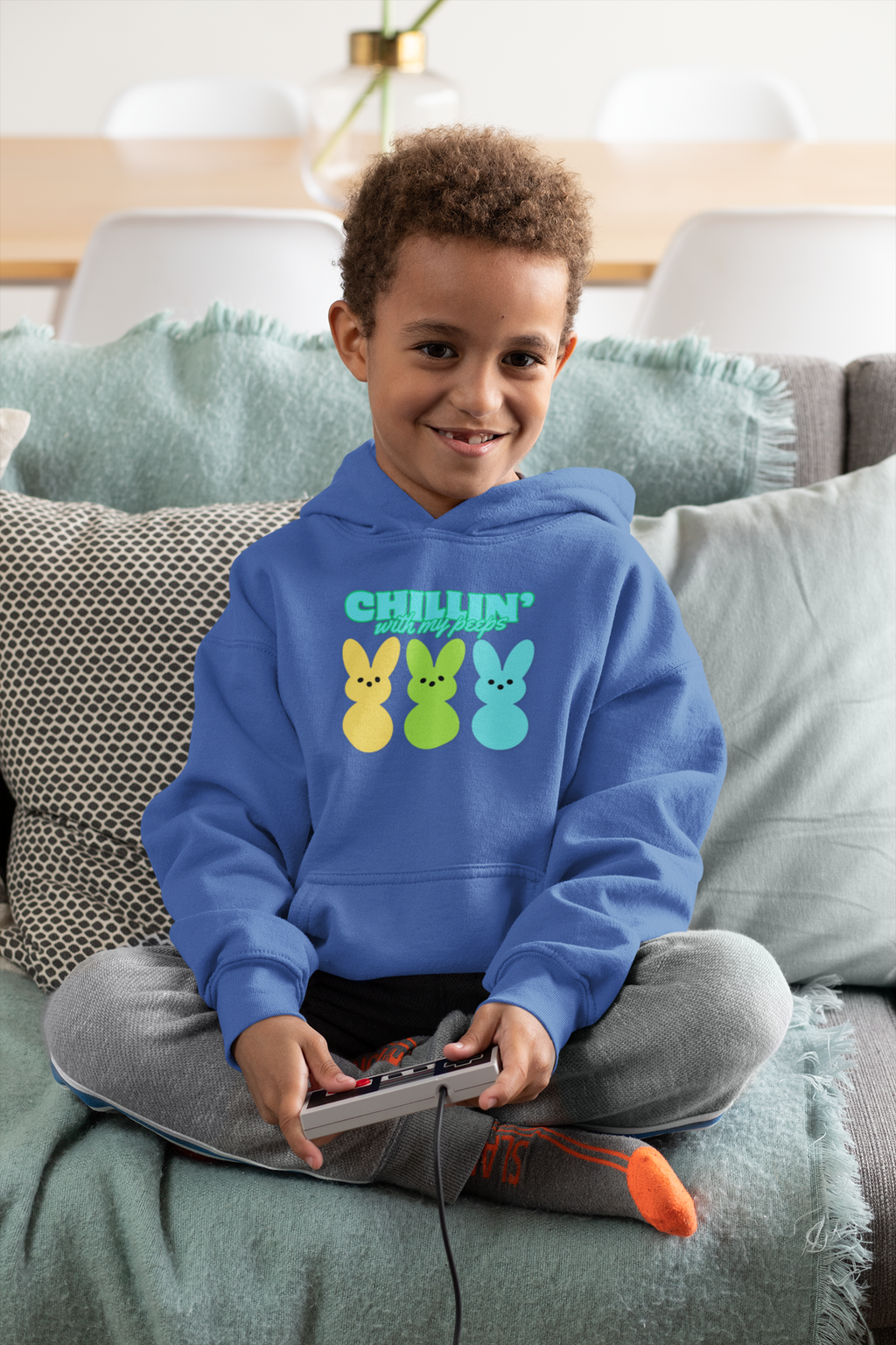 "Chillin' with My Peeps" Toddler Hoodie | Holiday Fits