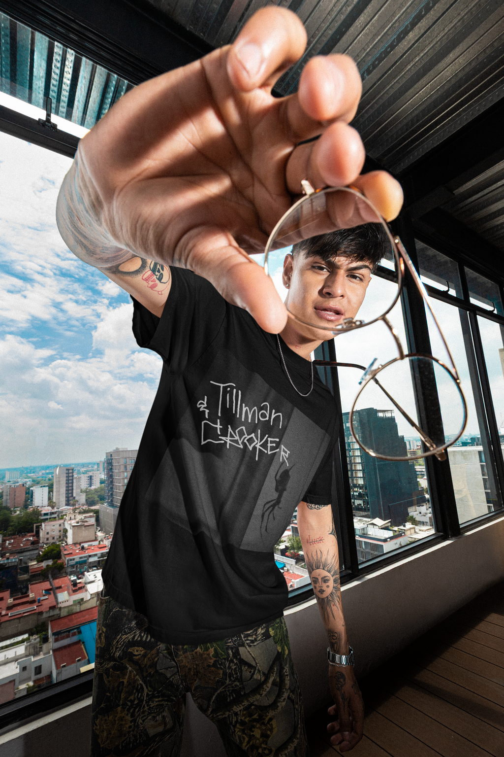Gothic Spider tee | T&C Collection