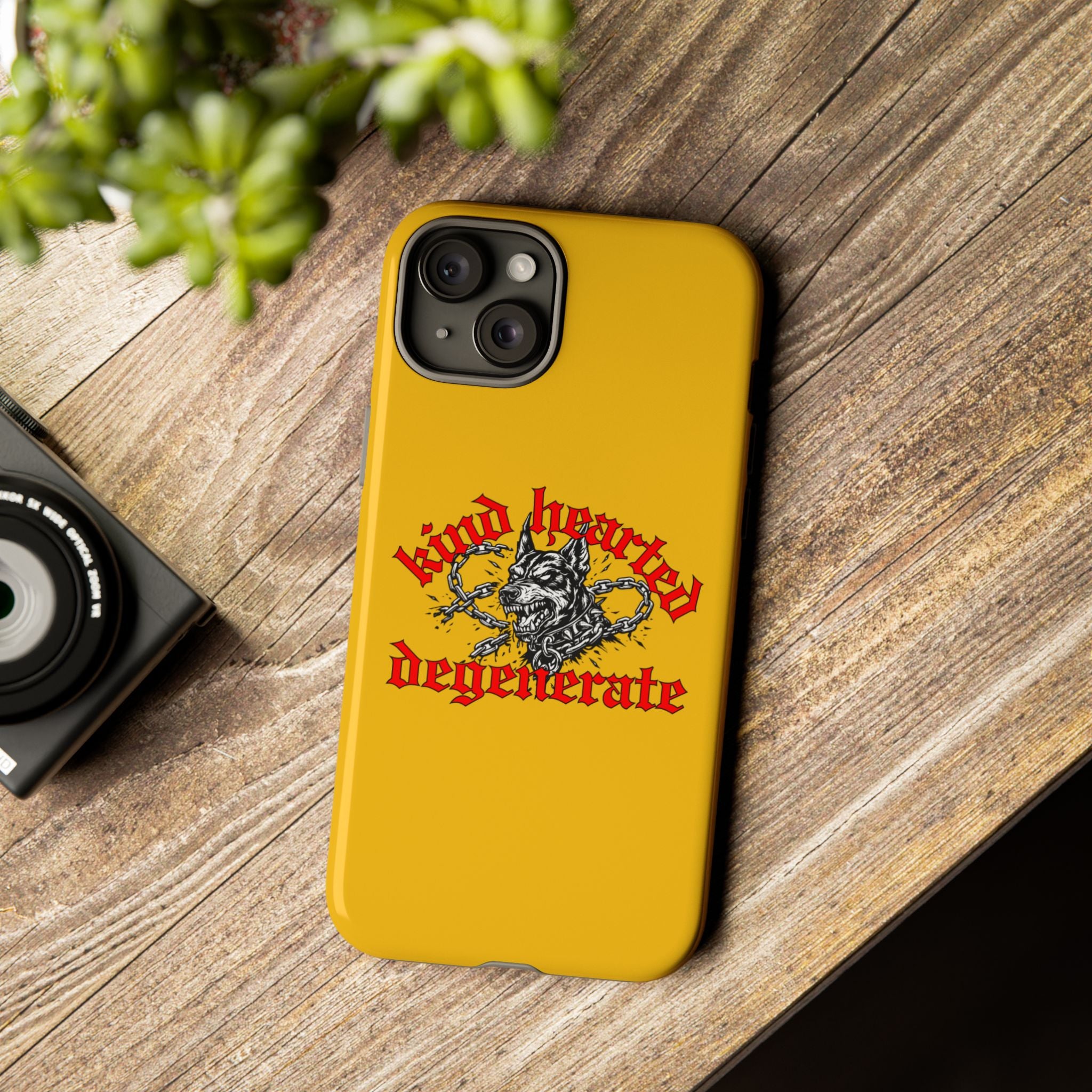 "Kind Hearted Degenerate" Phone Case | Statement Wear