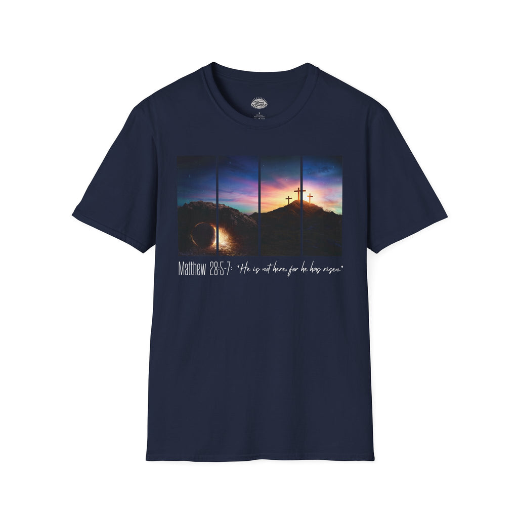 Easter "He is Risen" tee | Holiday Fits