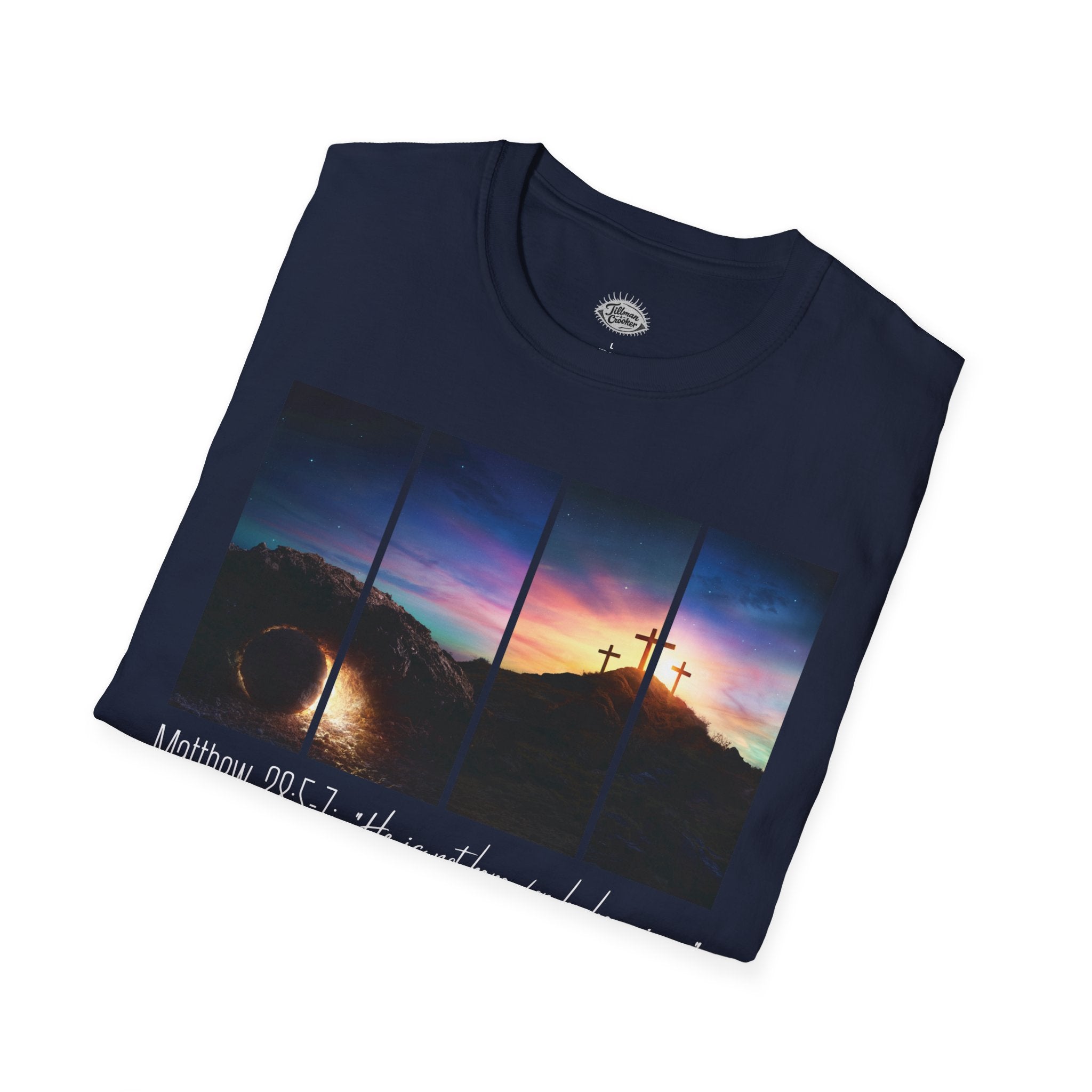 Easter "He is Risen" tee | Holiday Fits