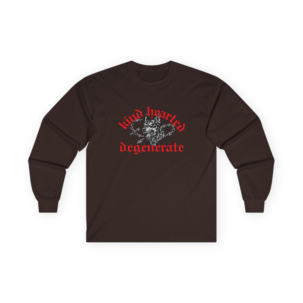 Kind Hearted Degenerate Long Sleeve | Statement Wear