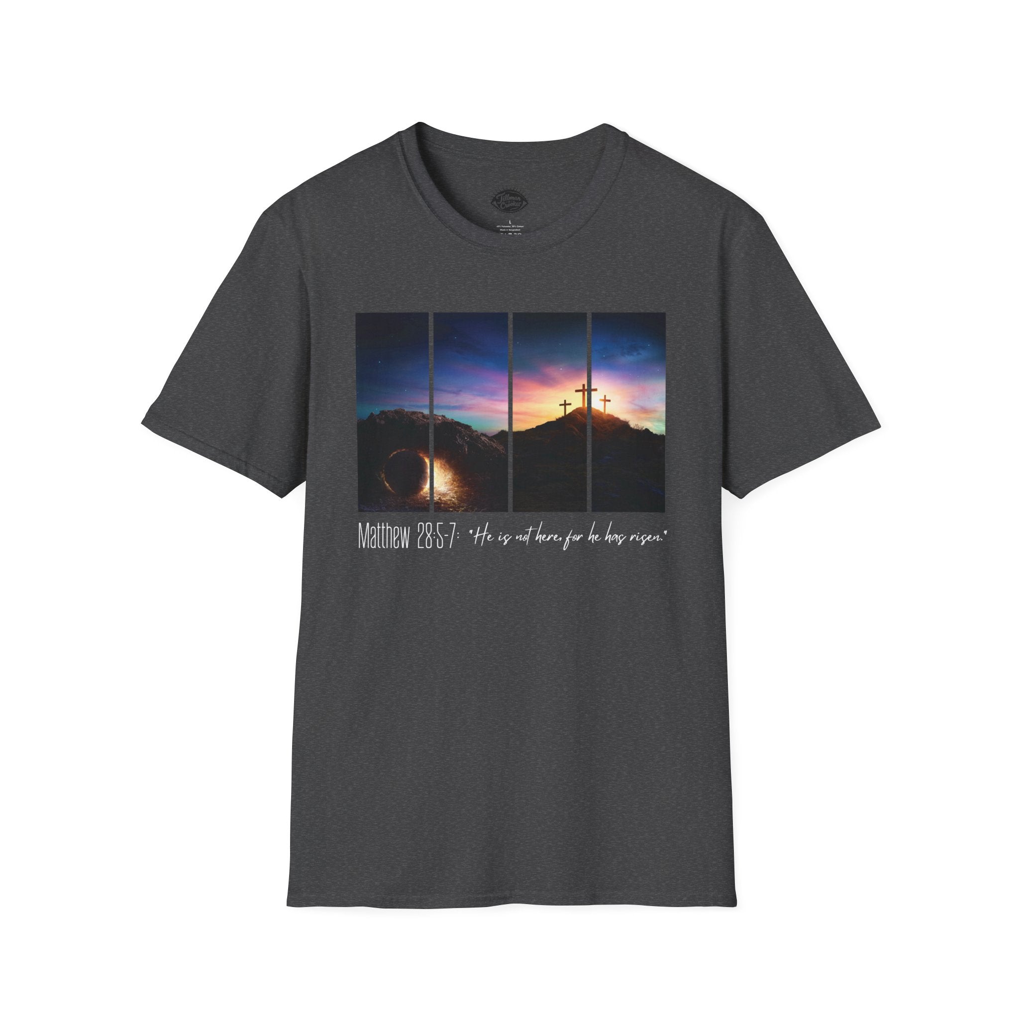 Easter "He is Risen" tee | Holiday Fits