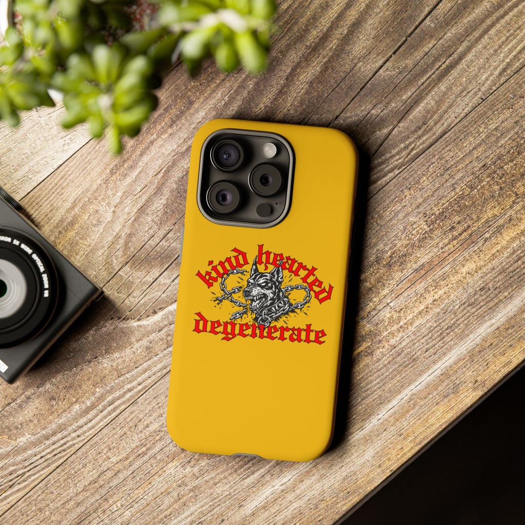 "Kind Hearted Degenerate" Phone Case | Statement Wear