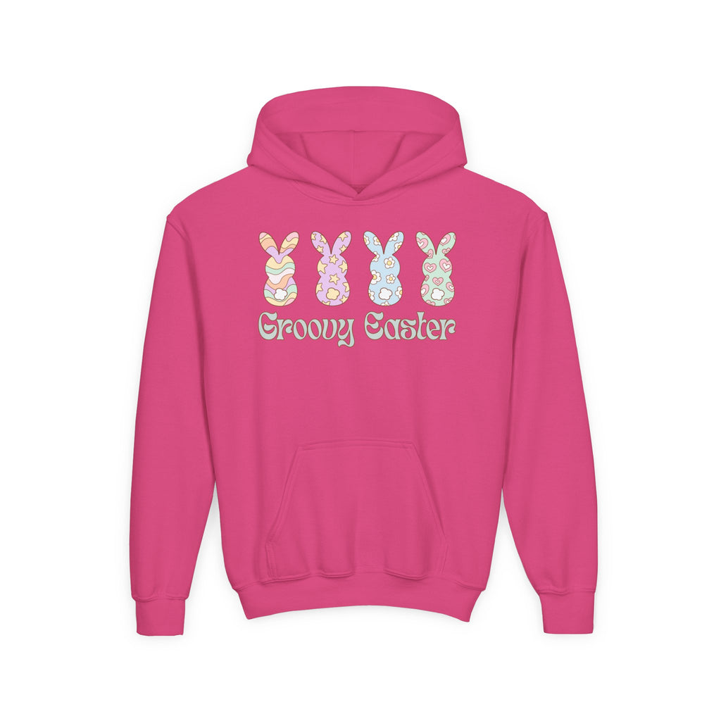 Groovy Easter Youth Hoodie | Holiday Fits
