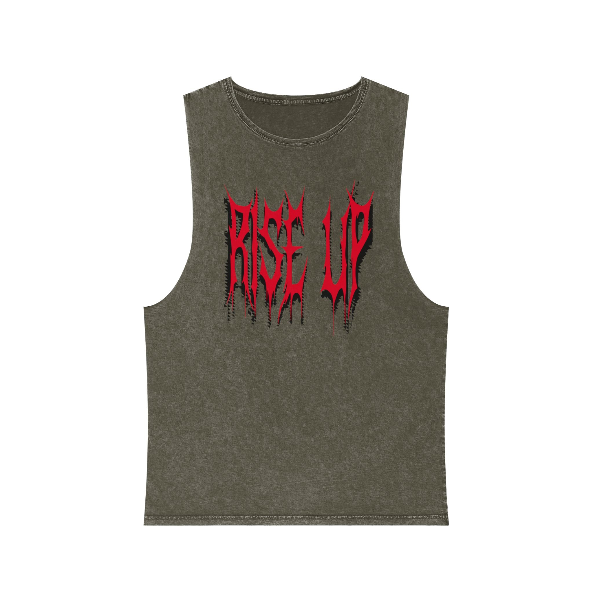 Rise Up Stonewash Tank Top | Rise Up Active Wear