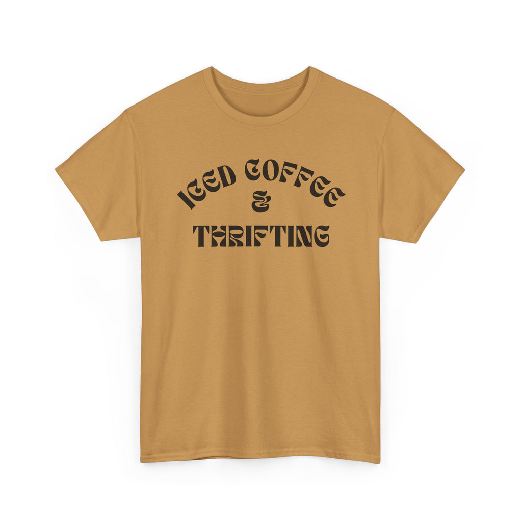 Iced Coffee & Thrifting Tee | Statement Wear