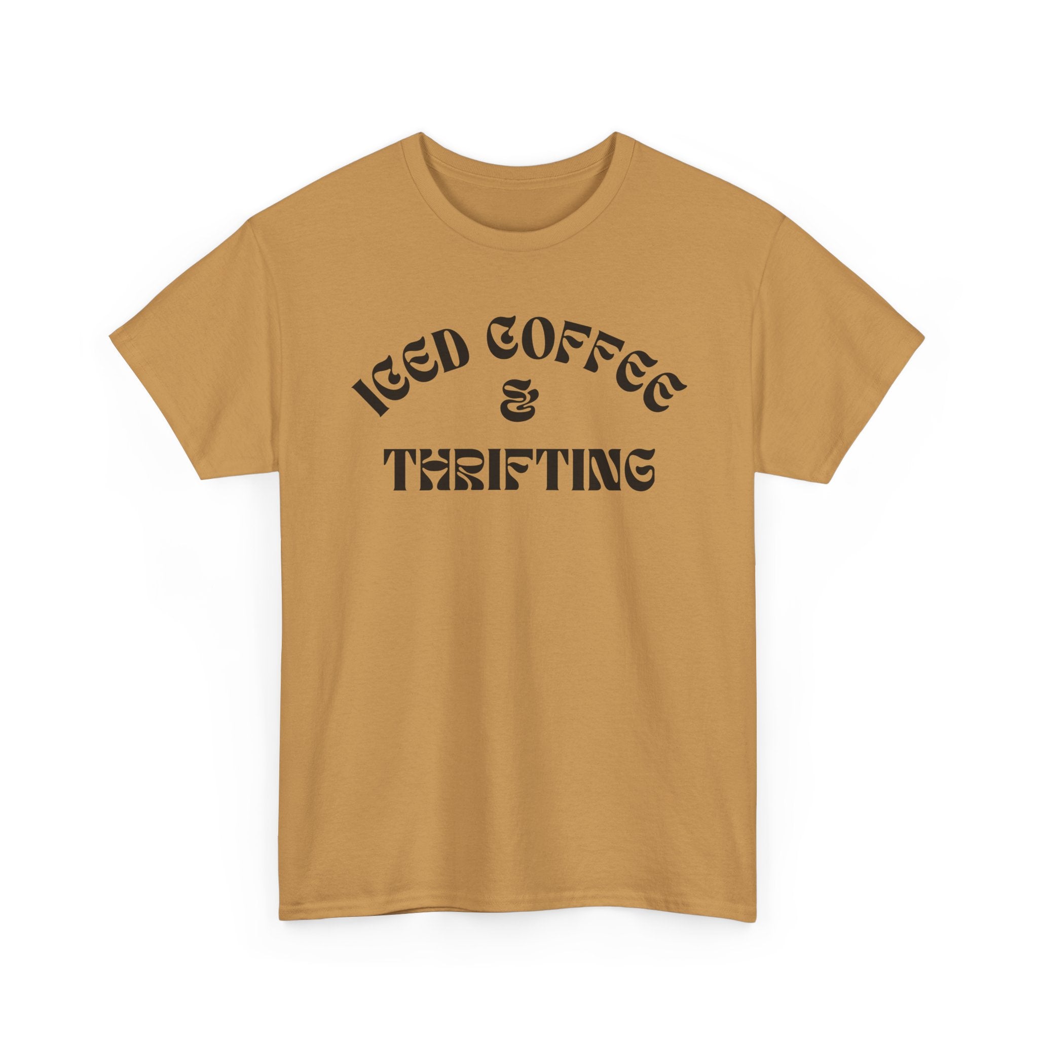 Iced Coffee & Thrifting Tee | Statement Wear