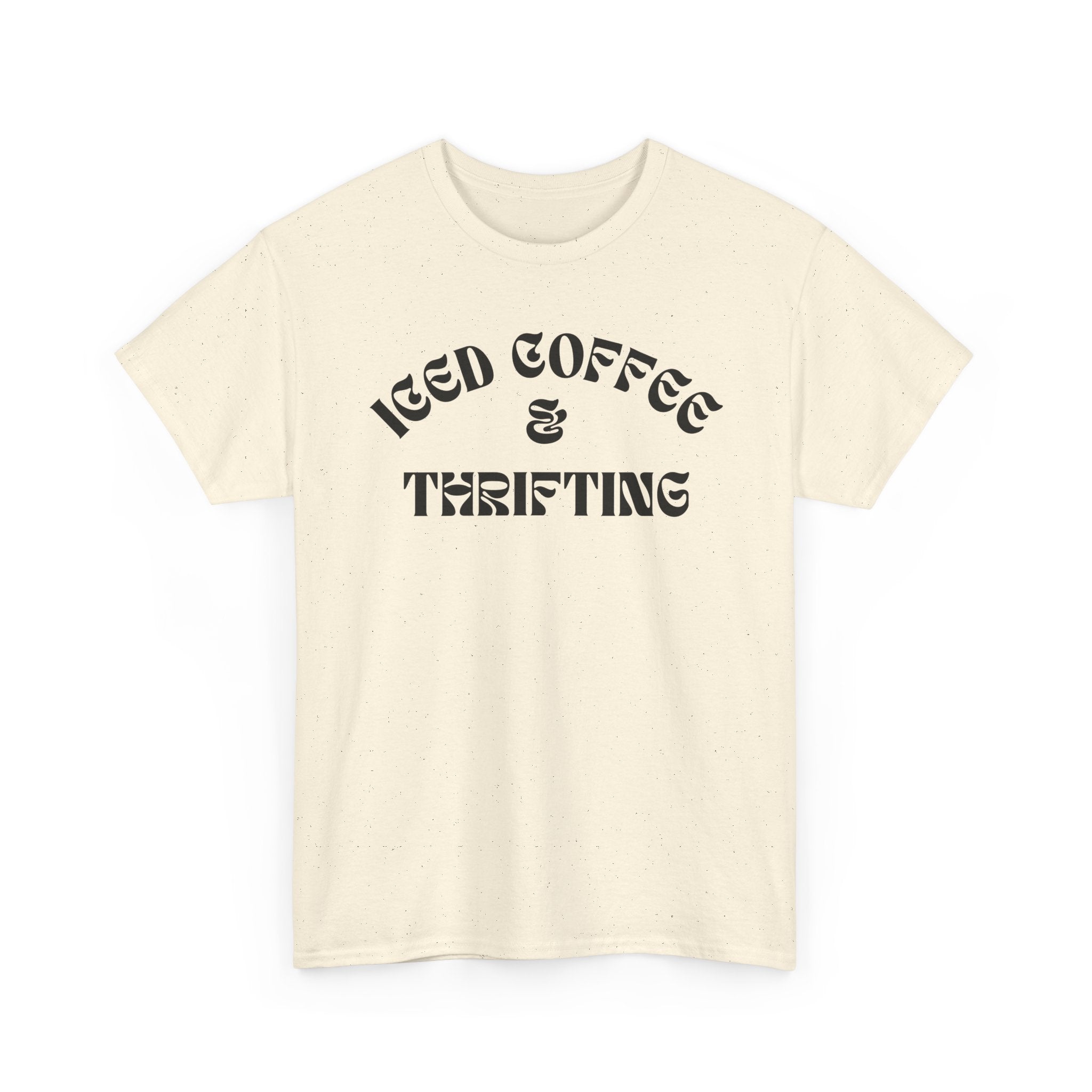 Iced Coffee & Thrifting Tee | Statement Wear